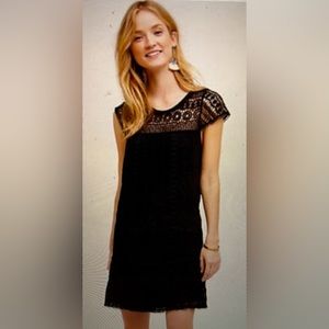 Maeve black lace dress, babydoll, size S